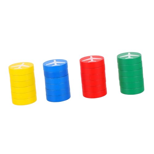 Kisangel 24 Stück Holzspielzeug Fliegendes Schachspiel mit Bunten Schachfiguren Runde Schachstücke für Familie und Freunde Fördert Logische Kreativität Kisangel 24 Stück Holzspielzeug Fliegendes Schachspiel mit Bunten Schachfiguren Runde Schachstücke für Familie und Freunde Fördert Logische Kreativität von Kisangel