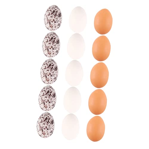 Kisangel 24 Stück Mini-Eier Eierfarbe Mini-basteleier Mini-Modelle Mini-Ei- Bastelspielzeug Selber Machen Mikro-landschafts-Ei- Miniatur-Ei- Für Die Küche Harz von Kisangel