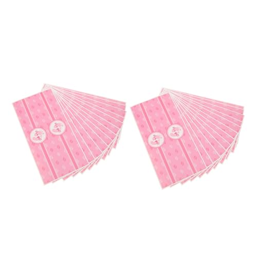 Kisangel 24 Stück Teiliges Babyflaschen Aufkleber Gender Reveal Selbstklebend Bunte Identifikationsetiketten für Duschdeko und Partyzubehör von Kisangel