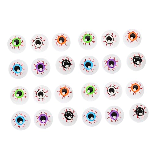 Kisangel 24 Stück Teiliges Bunte Mystische Augenbälle Hüpfende Halloween Dekoration für Partys für Gruseldekorationen und Halloween Feiern Kisangel 24 Stück Teiliges Bunte Mystische Augenbälle Hüpfende Halloween Dekoration für Partys für Gruseldekorationen und Halloween Feiern von Kisangel