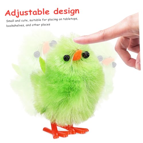 Kisangel 24 Stück Teiliges Mini Plüschküken Bunte Weiche Stoffküken Farbenfrohe Kleine für Osterdekoration Vielseitige Kuscheltier Deko für Zuhause und Party von Kisangel