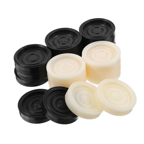Kisangel 24 Teiliges Schachbrett Backgammon Spielzubehör Ludo Schach Für Brettspiele Schachbrett Backgammon Spielsteine Große Grüne Chips Jumbo Abs von Kisangel