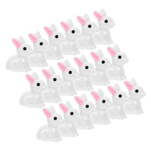 Kisangel 25 Stück Häschenverzierung Tiere Figuren Tiere Mini Kaninchen Figur für Schmuck Miniatur-Hase-Modell Miniaturkaninchen Miniatur-Tierdekor entzückende Figur Harz Weiß Kisangel 25 Stück Häschenverzierung Tiere Figuren Tiere Mini Kaninchen Figur für Schmuck Miniatur-Hase-Modell Miniaturkaninchen Miniatur-Tierdekor entzückende Figur Harz Weiß von Kisangel