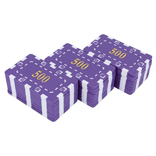 Kisangel 25 Stück Spielchips glücksspiel Plastikchips Tischspielmünzen leichte Chips -Spielgeld Zählscheibenmarkierungen Chips-Stütze Währungsspielzeug Plastikmünzen Bingo -Marker pp von Kisangel