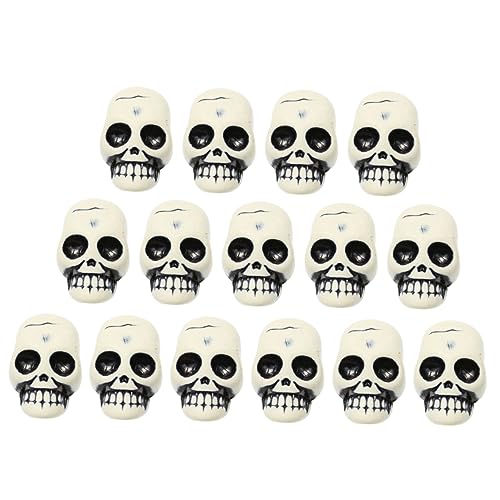 Kisangel 25 Stück Teiliges Halloween Schädel Deko aus Hochwertigem Resin Kleine Weiße Figuren für Gruselige Party und Haunted House Dekoration Langlebig und Detailreich Gestaltet Kisangel 25 Stück Teiliges Halloween Schädel Deko aus Hochwertigem Resin Kleine Weiße Figuren für Gruselige Party und Haunted House Dekoration Langlebig und Detailreich Gestaltet von Kisangel