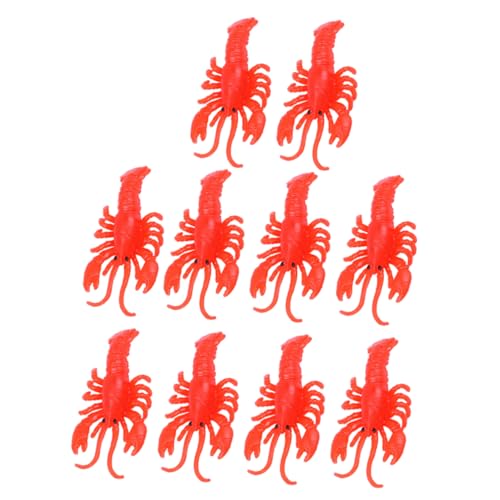 Kisangel 25 Stück Teiliges Weiche Mini Lobster Spielzeuge Lustige und Niedliche Krabbenfiguren Schwimmfähig Pädagogisch für Zubehör für Lernspiele und Dekoration Kisangel 25 Stück Teiliges Weiche Mini Lobster Spielzeuge Lustige und Niedliche Krabbenfiguren Schwimmfähig Pädagogisch für Zubehör für Lernspiele und Dekoration von Kisangel