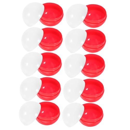 Kisangel 25Stücke Automatenkapseln Farbige Runde Kapseln Nachfüllbare Kunststoffkugeln Für Gummiballautomaten Geschenkverpackung Für Kleine Überraschungen von Kisangel