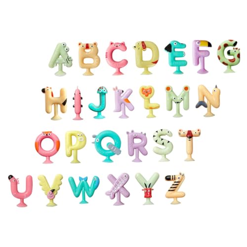 Kisangel 26 Stück Teiliges Alphabet Badespielzeug mit Saugnäpfen Tierischen Formen Lernförderndes Rechtschreibspielzeug für Kleinkinder Frühe Bildung Handliche Reinigung Spielerische Hand Kisangel 26 Stück Teiliges Alphabet Badespielzeug mit Saugnäpfen Tierischen Formen Lernförderndes Rechtschreibspielzeug für Kleinkinder Frühe Bildung Handliche Reinigung Spielerische Hand von Kisangel
