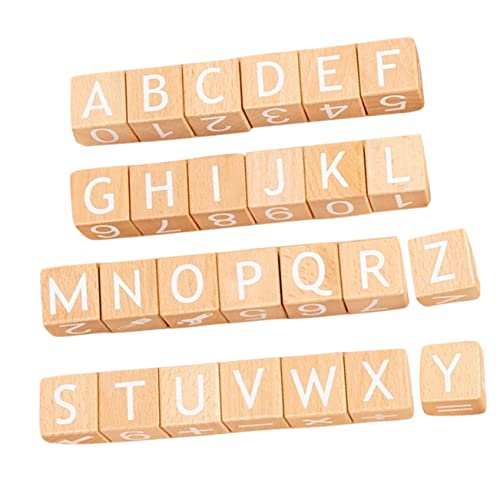 Kisangel 26Stücke Alphabetische Bauklötze aus Holz Teiliges Lernspielzeug für Fördert die Entwicklung für Kleinkinder und Vorschulkinder Sicheres Kisangel 26Stücke Alphabetische Bauklötze aus Holz Teiliges Lernspielzeug für Fördert die Entwicklung für Kleinkinder und Vorschulkinder Sicheres von Kisangel
