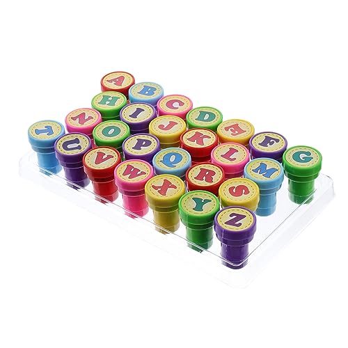 Kisangel 26Stücke Teiliges Kinderstempel Mit Selbstfärbende Stempel Aus Umweltfreundlichem Für Unterricht Und Partyzubehör Vielseitig Kisangel 26Stücke Teiliges Kinderstempel Mit Selbstfärbende Stempel Aus Umweltfreundlichem Für Unterricht Und Partyzubehör Vielseitig von Kisangel