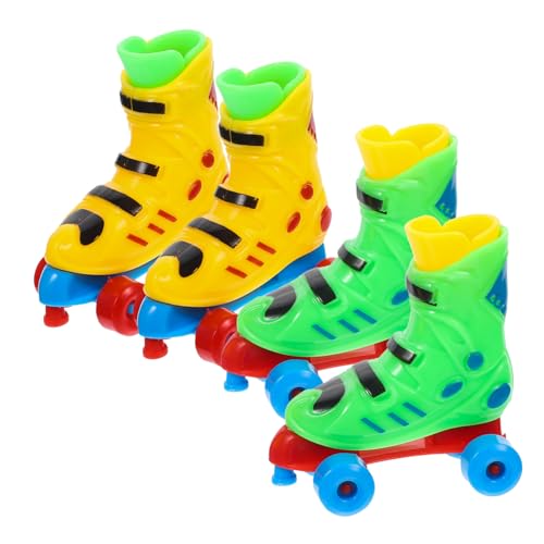 Kisangel 2Paar Finger Skate Lebensechte Fingerschlittschuhe Farbenfrohe Designs Dekompressionsspielzeug für Fingertraining und Kreative Dekoration Leicht und Tragbar Kisangel 2Paar Finger Skate Lebensechte Fingerschlittschuhe Farbenfrohe Designs Dekompressionsspielzeug für Fingertraining und Kreative Dekoration Leicht und Tragbar von Kisangel
