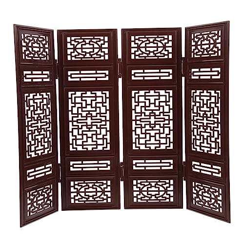 Kisangel 2 Sets Klassische Möbel Ornamente Spielzeug Kleinkind Miniatur-Sandtisch Mini-Bildschirm Baby Desktop-Bildschirmmodell Mini-Bildschirmmodell Dekorativer Bildschirm von Kisangel