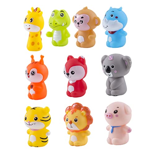 Kisangel 2Sätze Fingerpuppen Tierfiguren Für Eltern Junge Mädchen Bildung Und Kreativen Rollenspielen Geschichtenerzählen Und Gemeinsame Spiele von Kisangel