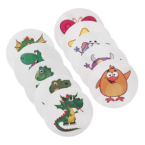 Kisangel 2Sätze Teiliges Töpfchen Trainingsaufkleber für Toilette Wiederverwendbare Leicht zu Reinigende Sticker mit Farbwechsel Design für Jungen und Motivierend von Kisangel
