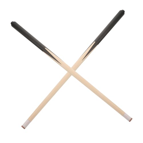 Kisangel 2Stücke Billardstock aus Holz Kurzer Pool Queue für für Enge Räume Leicht und Handlich Perfektes für Billardliebhaber Kisangel 2Stücke Billardstock aus Holz Kurzer Pool Queue für für Enge Räume Leicht und Handlich Perfektes für Billardliebhaber von Kisangel