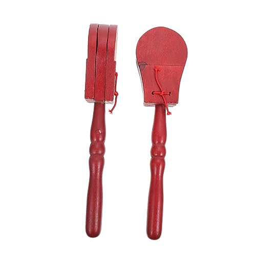Kisangel 2Stücke Castanets Für Musikalisches Percussion Musikalischen Früherziehung Sicher Und Langlebig Für Kleine Kisangel 2Stücke Castanets Für Musikalisches Percussion Musikalischen Früherziehung Sicher Und Langlebig Für Kleine von Kisangel
