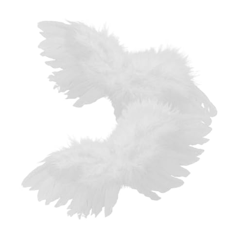 Kisangel 2stücke Kleine Engel Flügel DIY Bastelset Für Puppen Weißes Engel Flügel Deko Für Kreative Projekte Puppenverkleidung Und Engelsflügel Basteln von Kisangel