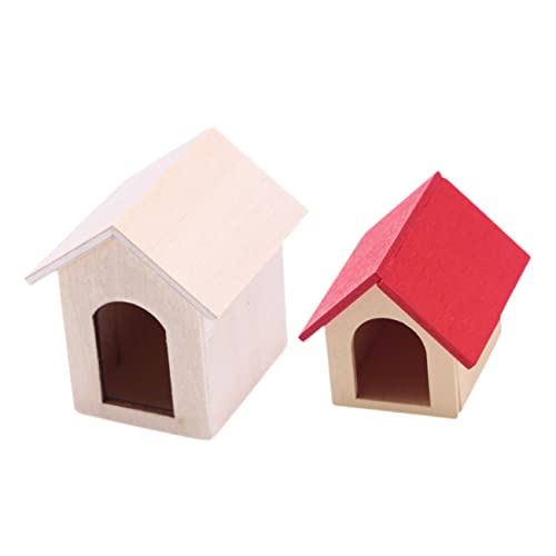 Kisangel 2Stücke Für Puppenhaus Kleine Hundehütten Zur Dekoration Für Fördert Kreatives Für Interaktive Spielwelten Kisangel 2Stücke Für Puppenhaus Kleine Hundehütten Zur Dekoration Für Fördert Kreatives Für Interaktive Spielwelten von Kisangel