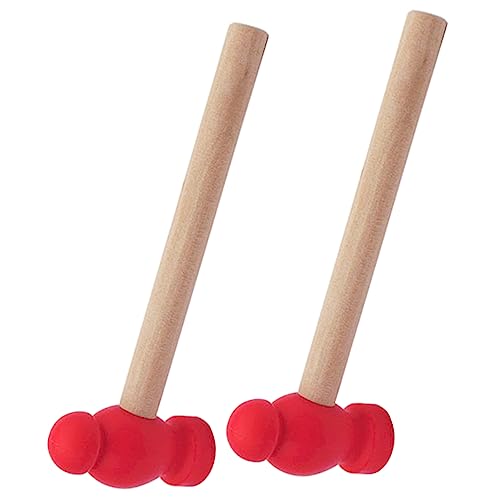Kisangel 2Stücke Holzhammer Lernspielzeug für Reparaturwerkzeug für Hause Sicheres Holzmaterial für Feinmotorik Training für Jungen und Ab Jahren Kisangel 2Stücke Holzhammer Lernspielzeug für Reparaturwerkzeug für Hause Sicheres Holzmaterial für Feinmotorik Training für Jungen und Ab Jahren von Kisangel