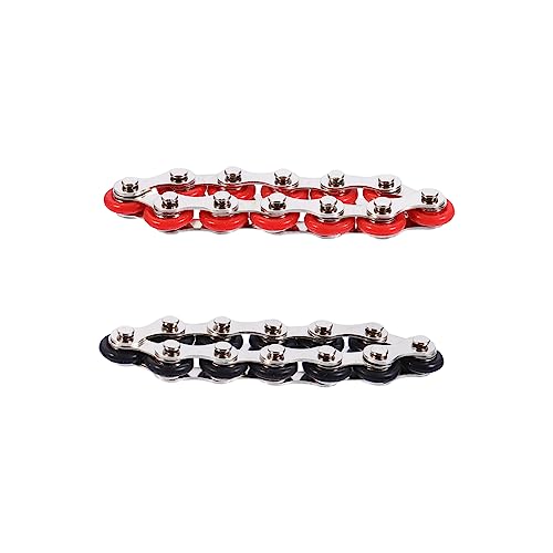 Kisangel 2Stücke Ketten Fidget Für Stressabbau Fingertrainer Für Erwachsene Für Und Angstzustände Hochwertiges Aktivitätsspielzeug von Kisangel