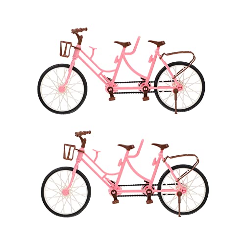 Kisangel 2Stücke Puppen Fahrräder Kreatives für Simulation Fahrrad Zubehör für Puppen und Landschaften für Verschiedene Anlässe Kisangel 2Stücke Puppen Fahrräder Kreatives für Simulation Fahrrad Zubehör für Puppen und Landschaften für Verschiedene Anlässe von Kisangel