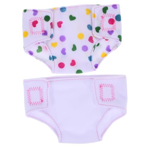 Kisangel 2 Stück Stoffwindeln Spielzeug Puppe Wiederverwendbare Windel Babypuppenwindeln Babypuppe Toilettenwindeln Mädchen Verstellbare Puppenunterhosen Babypuppe Wiederverwendbare Kisangel 2 Stück Stoffwindeln Spielzeug Puppe Wiederverwendbare Windel Babypuppenwindeln Babypuppe Toilettenwindeln Mädchen Verstellbare Puppenunterhosen Babypuppe Wiederverwendbare von Kisangel