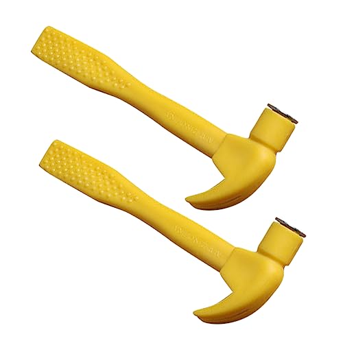 Kisangel 2stücke Mini Hämmer Für Junge Mädchen Lernspielzeug Hand-Augen-koordination Sicheres Langlebiges Mallet-Hammer Kleinkinder Für Geburtstage Und Feiertage von Kisangel