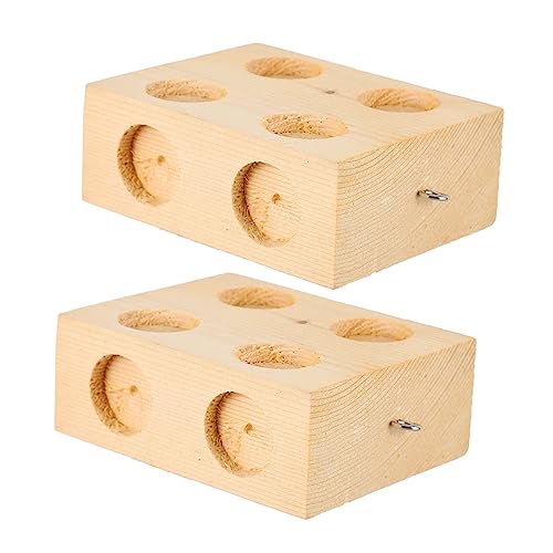Kisangel 2Stücke Teiliges Holzblock Reibungsblock Geneigte Platte Zubehör Für Physikunterricht Für Experimente Und Lehrmittel von Kisangel