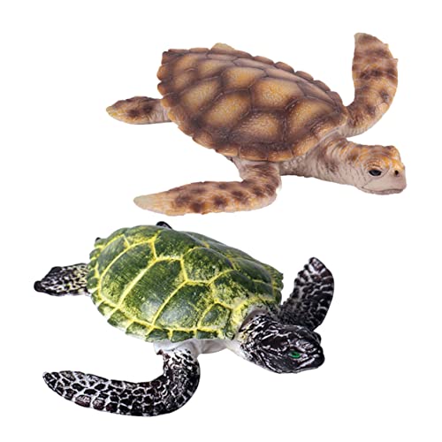Kisangel 2Stücke Teiliges Schildkrötenmodell Spielzeugset Realistische Meereslebewesen Figuren Für Lernspielzeug Farberkennung Und Vorstellungskraft Als Kisangel 2Stücke Teiliges Schildkrötenmodell Spielzeugset Realistische Meereslebewesen Figuren Für Lernspielzeug Farberkennung Und Vorstellungskraft Als von Kisangel