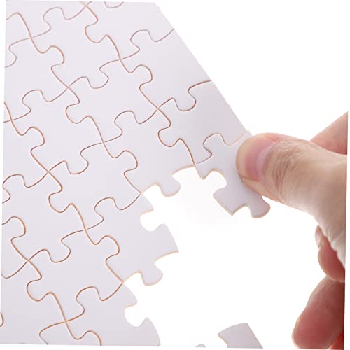 Kisangel 3 Blätter Blank Sublimationspuzzle aus Holz Teilig Teile DIY Kreativset für Pädagogisches zum Selbstgestalten und Bemalen Kisangel 3 Blätter Blank Sublimationspuzzle aus Holz Teilig Teile DIY Kreativset für Pädagogisches zum Selbstgestalten und Bemalen von Kisangel