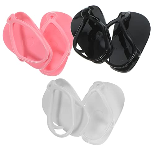 Kisangel 3 Paare Puppen Sandalen Barfuß Sommerschuhe Hausschuhe für Puppen Dekorative Kleine Slipper Geeignet als Kostümzubehör Farbe Zufällig Zufällige Farbe Kisangel 3 Paare Puppen Sandalen Barfuß Sommerschuhe Hausschuhe für Puppen Dekorative Kleine Slipper Geeignet als Kostümzubehör Farbe Zufällig Zufällige Farbe von Kisangel