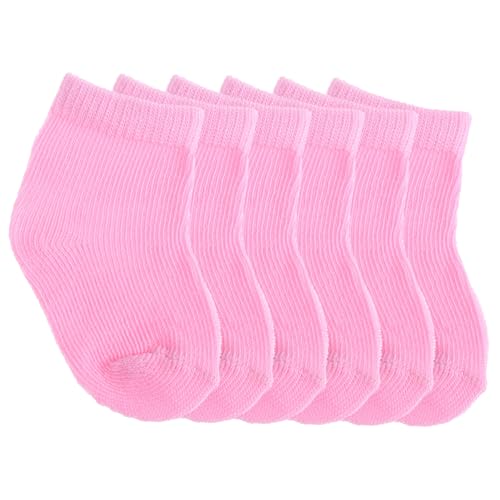 Kisangel 3 Paare Puppensocken aus Puppen Zubehör Waschbare und Wiederverwendbare Kurze für Niedliche Modeaccessoires für Puppenliebhaber von Kisangel