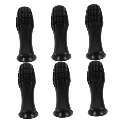 Kisangel 3 Paare Tischfußball Griffe aus Robustem PVC Ergonomische Kompatible Ersatzgriffe für Standard Kickertische Einfache Installation und Langlebige Fußball Maschinengriffe von Kisangel
