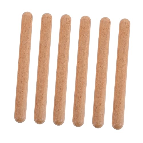 Kisangel 3 Pairs Rhythmus Stick Sticks Percussion Holz Claves Holz Kisangel 3 Pairs Rhythmus Stick Sticks Percussion Holz Claves Holz von Kisangel