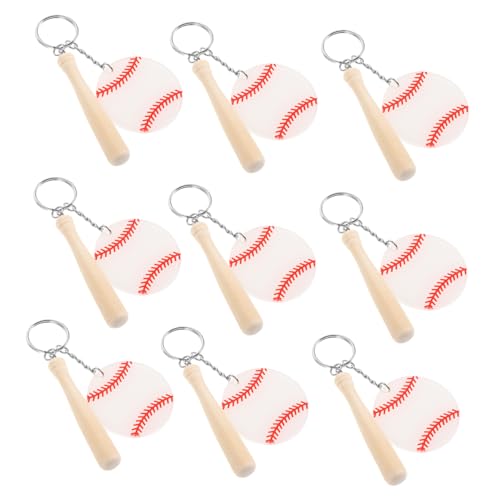 Kisangel 3 Sätze Baseball Schlüsselanhänger Softball Schlüsselanhänger Für Taschen Sport Party Dekoration Und Doppelseitiger Druck 10 Stück * 3 Kisangel 3 Sätze Baseball Schlüsselanhänger Softball Schlüsselanhänger Für Taschen Sport Party Dekoration Und Doppelseitiger Druck 10 Stück * 3 von Kisangel