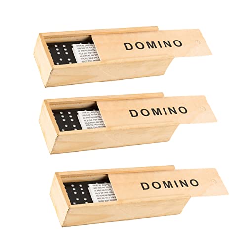 Kisangel 3 Sätze Domino interaktives auflageboxen aufbewahrungsbox erwachsenenspiele Erwachsenen Spiele настольные игры Bildungsspielzeug Holzbausteine hölzern Kisangel 3 Sätze Domino interaktives auflageboxen aufbewahrungsbox erwachsenenspiele Erwachsenen Spiele настольные игры Bildungsspielzeug Holzbausteine hölzern von Kisangel