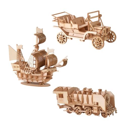 Kisangel 3 Satz Miniaturbaublock -Puzzle Bausätze 3D-Puzzles für Puzzles aus Holz Holzpuzzle für Jungen Holzpuzzles für Hölzern Kisangel 3 Satz Miniaturbaublock -Puzzle Bausätze 3D-Puzzles für Puzzles aus Holz Holzpuzzle für Jungen Holzpuzzles für Hölzern von Kisangel