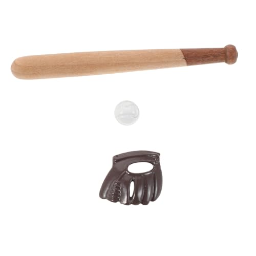Kisangel 3 Sets Für Miniatur Dekor Handschuhmodelle Hausbasteln Mit Winzigem Zubehör Fledermausmodell Sammler Baseball Dekorationen Sport Softball Displayball Holzprojekte Mini Kisangel 3 Sets Für Miniatur Dekor Handschuhmodelle Hausbasteln Mit Winzigem Zubehör Fledermausmodell Sammler Baseball Dekorationen Sport Softball Displayball Holzprojekte Mini von Kisangel