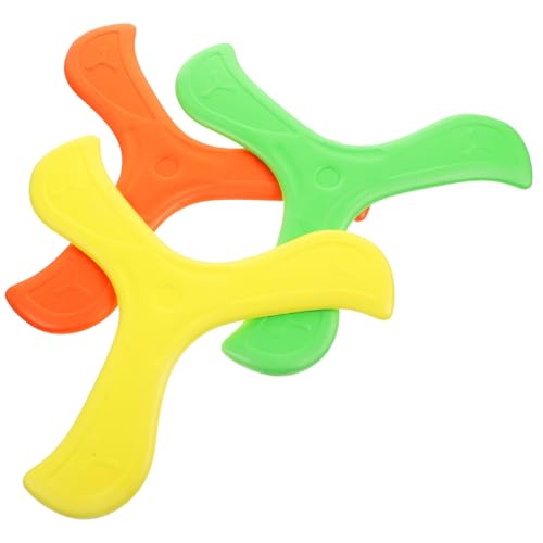 Kisangel 3 Stck Teiliges Outdoor Wurfspielzeug Wurfgerät Langlebig Einfach zu Werfen Fördert Bewegung und Spaß für Jungen und Mädchen Zufällige Farbe Zufällige Farbe von Kisangel