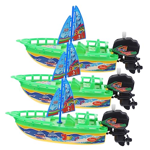 Kisangel 3 Stück Aufziehboot Badewannenspielzeug für Wasserspielzeug mit Lustigem Segelboot Design für Kleinkinder und Babybadewanne Fördert Interaktion mit Eltern Kisangel 3 Stück Aufziehboot Badewannenspielzeug für Wasserspielzeug mit Lustigem Segelboot Design für Kleinkinder und Babybadewanne Fördert Interaktion mit Eltern von Kisangel
