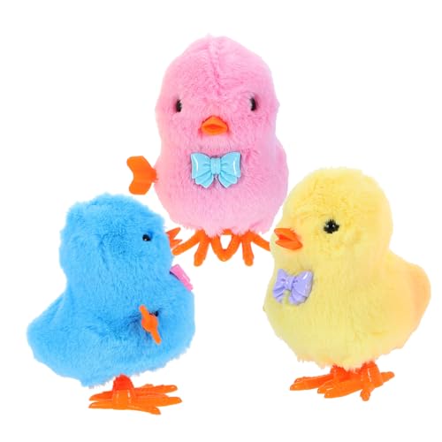 Kisangel 3 Stück Aufziehspielzeug Küken Windup Hüpft Lustiges Hühnerspielzeug für Ostern Geburtstagsgeschenk Jungen Mädchen Zufällige Farbe Zufällige Farbe Kisangel 3 Stück Aufziehspielzeug Küken Windup Hüpft Lustiges Hühnerspielzeug für Ostern Geburtstagsgeschenk Jungen Mädchen Zufällige Farbe Zufällige Farbe von Kisangel