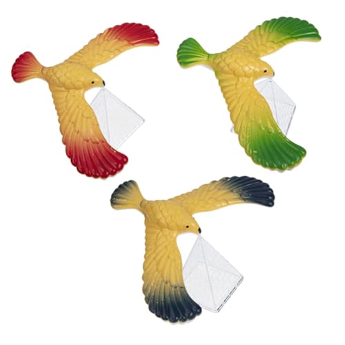 Kisangel 3 Stück Balancierendes Adler- für Retro Physikspielzeug Gleichgewichtsspielzeug Montessori Spielzeugvogel balancierender Adler puchen Plastik Kisangel 3 Stück Balancierendes Adler- für Retro Physikspielzeug Gleichgewichtsspielzeug Montessori Spielzeugvogel balancierender Adler puchen Plastik von Kisangel
