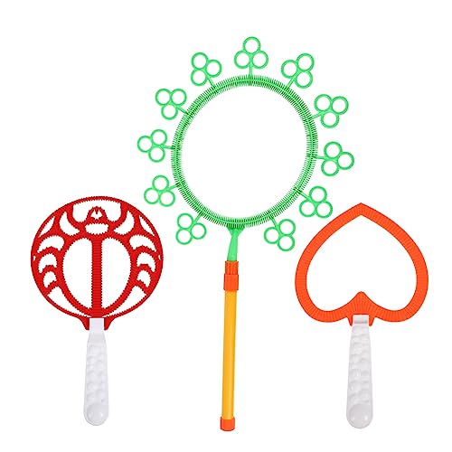 Kisangel 3 Stück Bubble-Stick- Seifenblasen Bubble-Stick- zum Blasenmachen Blasenstab-Kit große Blasenstäbe Blasen Machen Blasenmacher Plastik Kisangel 3 Stück Bubble-Stick- Seifenblasen Bubble-Stick- zum Blasenmachen Blasenstab-Kit große Blasenstäbe Blasen Machen Blasenmacher Plastik von Kisangel
