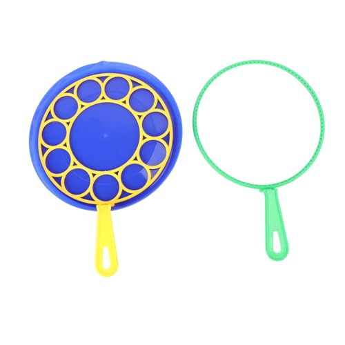 Kisangel 3 Stück Bubble Wand Set für Teiliges Seifenblasen Set Teller Sicheres Material Spaßspielzeug für Kreative Spielstunden für Gartenpartys und Outdoor Aktivitäten Kisangel 3 Stück Bubble Wand Set für Teiliges Seifenblasen Set Teller Sicheres Material Spaßspielzeug für Kreative Spielstunden für Gartenpartys und Outdoor Aktivitäten von Kisangel