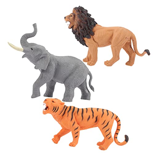 Kisangel 3 Stück Dschungeltiermodell Figur Tierspielzeug Kuscheltier Miniaturtiere Desktop-tiermodell Dschungeltiere Dschungelspielzeug Realistische Zahlen Tiere Plastik Kisangel 3 Stück Dschungeltiermodell Figur Tierspielzeug Kuscheltier Miniaturtiere Desktop-tiermodell Dschungeltiere Dschungelspielzeug Realistische Zahlen Tiere Plastik von Kisangel
