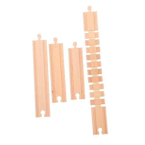 Kisangel 3 Stück Gleisbausteine bahnschienen Bauen blöcke zusammen Gleisspielzeug Gleisverbinder Gleiszubehör Kinderspielzeug Gleisanlagen Zugspielzeug für Holz Beige Kisangel 3 Stück Gleisbausteine bahnschienen Bauen blöcke zusammen Gleisspielzeug Gleisverbinder Gleiszubehör Kinderspielzeug Gleisanlagen Zugspielzeug für Holz Beige von Kisangel