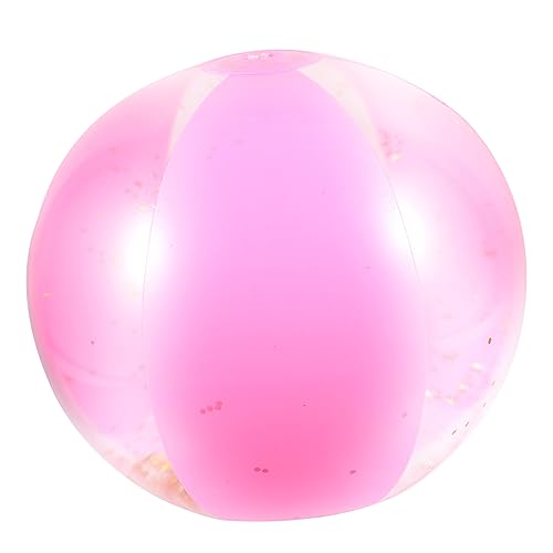 Kisangel 3 Stück Glitzernder Wasserball Glitzernde Strandbälle Wasser Aufblasbarer Ball Tragbarer Glitzerball Wasserspielzeug Für Strandbälle Für Glitzer-billardkugeln Pvc von Kisangel