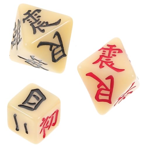 Kisangel 3 Stück Ich Ching Dice Led Wahrsagende Requisiten Mehrere Wahrsagespielwürfel Würfel Erzählen Alte Weissagungswürfel Würfel-stütze Würfel Für Dekorative Würfel Harz Kisangel 3 Stück Ich Ching Dice Led Wahrsagende Requisiten Mehrere Wahrsagespielwürfel Würfel Erzählen Alte Weissagungswürfel Würfel-stütze Würfel Für Dekorative Würfel Harz von Kisangel