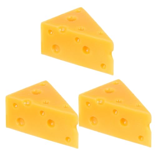 Kisangel 3 Stück Käsemodell kuchendekoration Käse Modell Künstlicher Käse für Dekoration Visuell ansprechende Dekoration Käsespielzeug Lebensmittel-Requisiten zur Präsentation Harz Orange Kisangel 3 Stück Käsemodell kuchendekoration Käse Modell Künstlicher Käse für Dekoration Visuell ansprechende Dekoration Käsespielzeug Lebensmittel-Requisiten zur Präsentation Harz Orange von Kisangel