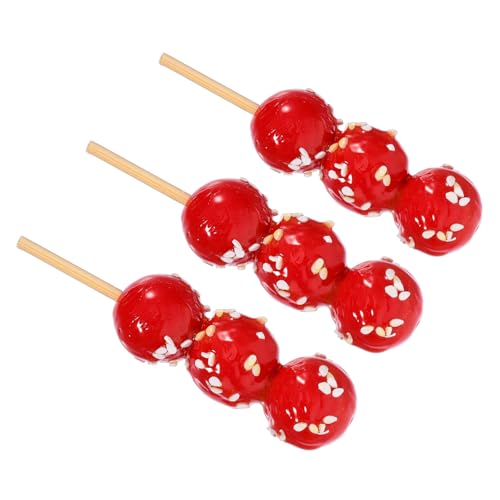 Kisangel 3 Stück Kandiertes Haws-Modell Winzige Kandierte Kerne Künstliche Kandierte Haws Simulierte Kandierte Haws Kandierte Haws-Requisiten Puppenhaus Mit Zuckerüberzug Mini-Essen Rot PVC Kisangel 3 Stück Kandiertes Haws-Modell Winzige Kandierte Kerne Künstliche Kandierte Haws Simulierte Kandierte Haws Kandierte Haws-Requisiten Puppenhaus Mit Zuckerüberzug Mini-Essen Rot PVC von Kisangel
